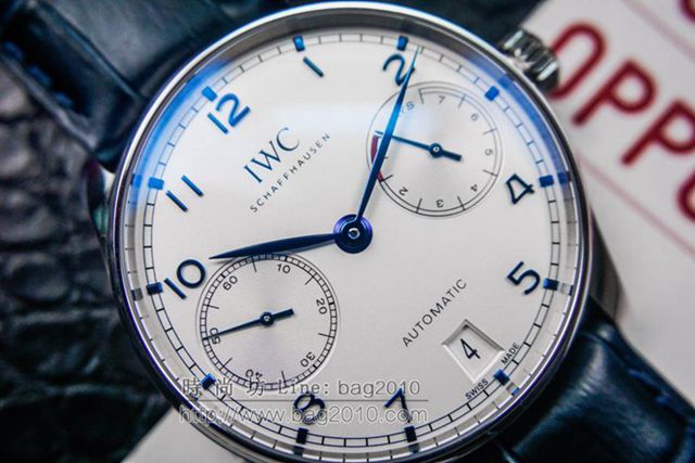 IWC手錶 萬國IWC葡萄牙系列 七日鏈 葡七 萬國自動機械表 萬國高端男士腕表  hds1550